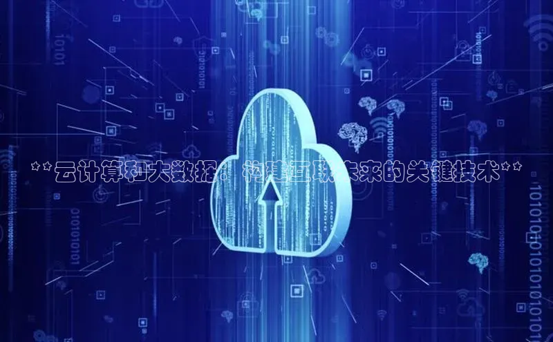 加拿大28开奖结果预测官网阿里尔公司**云计算和大数据：构建互联未来的关键技术**