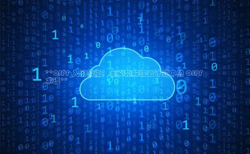 pc加拿大28预测开奖京东**OSPF 入门指南：定义和解释云计算中的 OSPF 
术语**