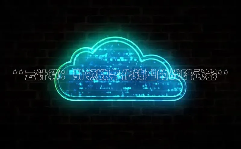 28圈.ccm小米**云计算：引领数字化转型的战略武器**